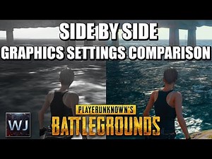 GRAPHICS SETTINGS Comparison - Side by Side - PLAYERUNKNOWN's BATTLEGROUNDS