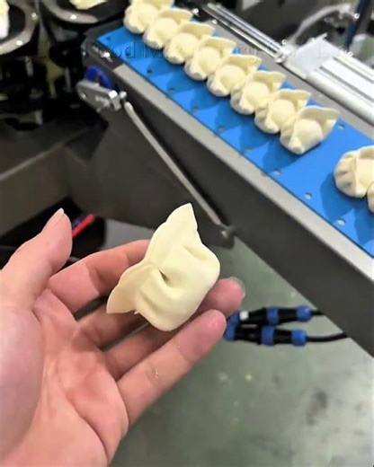 Automatic Pleated Dumpling Machine for Commercial Production