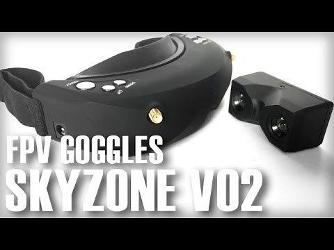 FPVmodel SKYZONE V02 3D FPV Goggles With DVR - Part 1