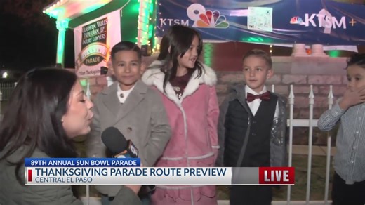 KTSM's mini anchors with Tirza Ortiz