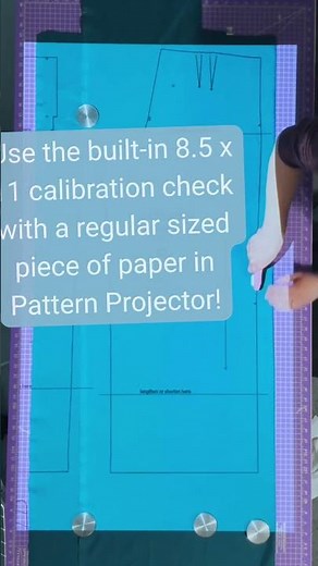 Quick Calibration check in Pattern Projector!