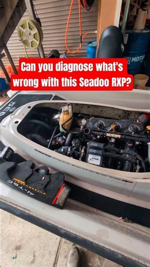 Can You Diagnose This Modified Sea-Doo RXP? 🩺 (Mechanic Challenge) #seadoo #seadoolife #rxp #pwc