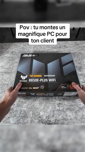 Montage PC sur mesure pour client : PC gaming personnalisé