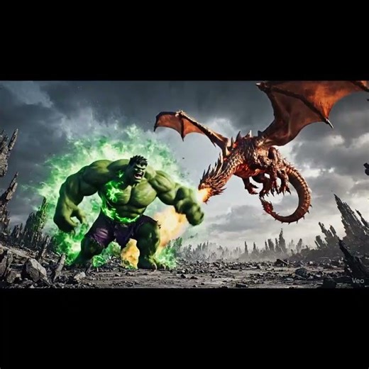 DRAGON HULK — The Titan of Fire & Rage