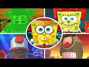 Evolution of Final Bosses & Endings in SpongeBob Games (2002-2020)