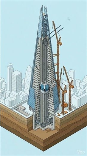Inside The Shard How Skyscraper Elevators Work #civilengineering #construction #engineering