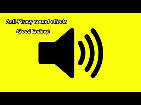 [I MIGHT STOP CUZ OF VOICEFORGE] Anti-Piracy Screen Ending sound effect samples. (Free to use!)
