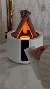 Aromatherapy diffuser with wooden stick-remote control, white noise, air humidifier warming function