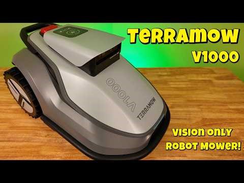 TerraMow V1000 Robot Lawnmower: How to map your yard.