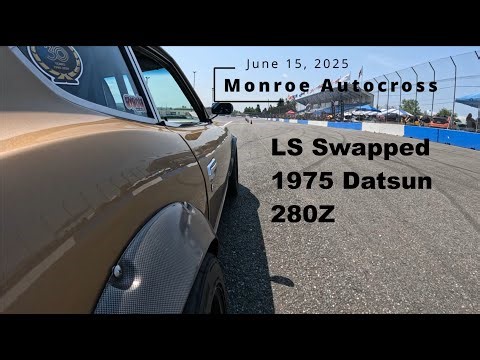 LS Swapped 1975 Datsun 280Z at the Monroe Autocross