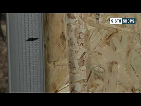 Achterhout in een metal stud wand plaatsen