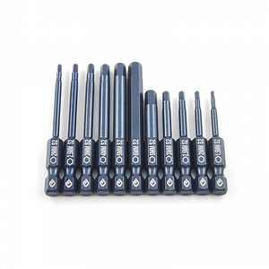 [Hot Item] Tools S2 Pneumatic Hex Socket Electric Screwdriver Bit Extended Strong Magnetic Screwdriver