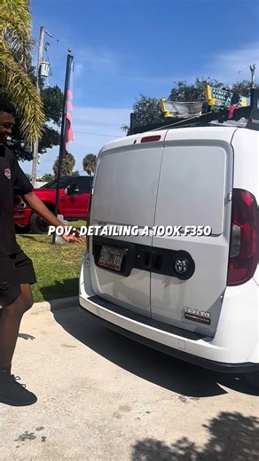 Duo Brothers on Instagram: "BIG. RED. F-350 😮‍🔥 This thing isn’t just a truck — it’s a rolling statement. From the massive stance to that fire-engine red paint, this F-350 needed a detail that matched its presence. Deep clean, glossy finish, and ready to turn heads on the road or at the job site. If your truck works hard, it should clean up even harder 💪 📍 Mobile detailing — we come to you 📞 561-351-3983 #F350 #SuperDuty #BigTruckEnergy #RedTruck #TruckDetailing MobileDetailing FloridaDetai