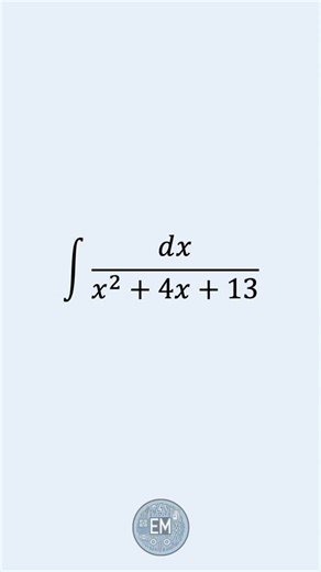 ElectricalMath on Instagram: "Integrating the reciprocal of an irreducible quadratic by completing the square and relating it to the known arctan result. #maths #calculus #integration #integral"
