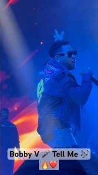 Bobby V 🎤 Tell Me 🎶 - Live
