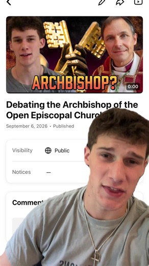 Go watch it! #christian #catholic #debate #protestant #heresy | jesus and whatnot