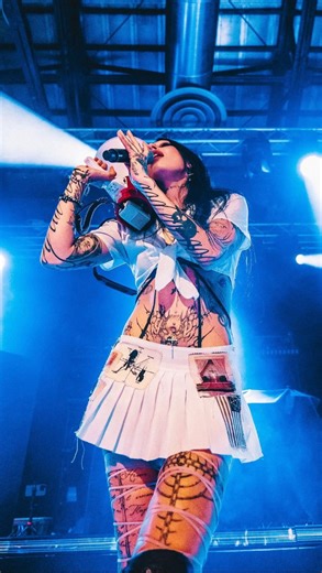 @deathbyromy on Instagram: "song is 𝐂𝐫𝐚𝐬𝐡 by DeathbyRomy . . ★ . . #alt #altgirls #bmth #newmusic #altmusic #liveshow"