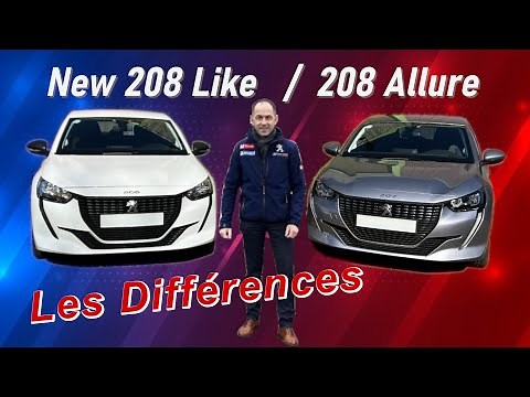 Comparison between the new 208 Like and 208 Allure 😜 #williamcommercial
