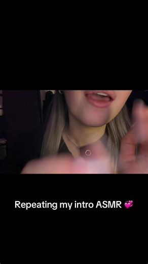 Repeating My Intro ASMR for Relaxation