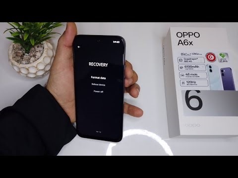 How to make a hard reset Oppo A6x