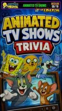 Animated TV Shows Trivia #Shorts