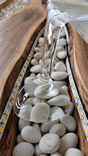 Luxury River Wood & Stone Epoxy Resin Flooring | DIY & Crafts