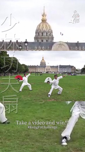 Shaolin Kung Fu Demonstration in France | 劉翠芳 & Veronique