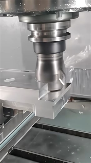 Milling process #cnctools #cnc #cuttingtools #cncmachining #milling