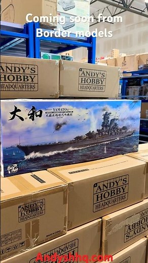 Coming Soon 1:350 Border models Yamato full video coming soon