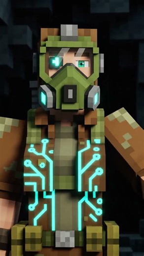 Fallout Cyberpunk Style MineCraft Skin