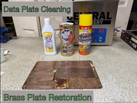 M170 Brass Plate Restoration