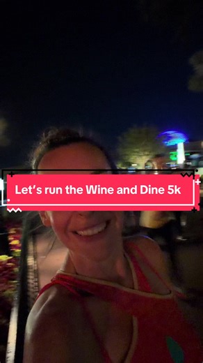Let’s run the Wine and Dine 5k at Disney World! #rundisney #disneyworld #wineanddine5k #wineanddineweekend #runwithme