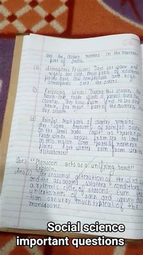 class 9th social science important questions