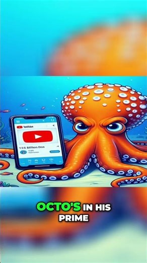 Octo's Fiery Dive: Viral Sensation Lights Up The Ocean! #shorts