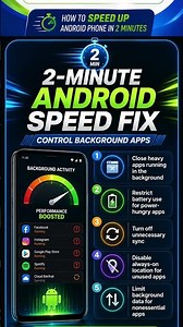 How to Speed Up Android Phone in 2 Minutes | 10 Image Slides