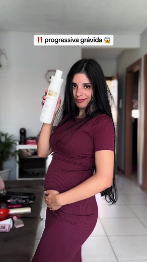 Como fazer progressiva em casa estando grávida