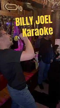 Billy Joel Karaoke #music #karaoke #singer