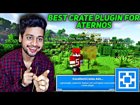 Best Crate Plugin For Aternos | Excellent Crates Plugin Aternos | ExcellentCrates Tutorial