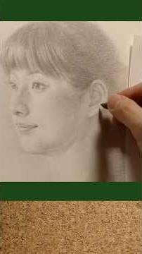 プロの画家が描く鉛筆デッサン #アート #鉛筆デッサン #画家 #人物画
