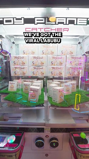 Labubu Claw Machines at CPCM - Win Sold-Out Blinx Boxes & Keychains!