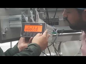 Minebea Intec X2 Process Indicator calibration