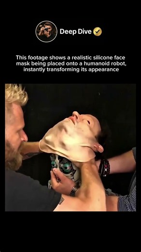 Watch a Humanoid Robot Get a Human Face 😱