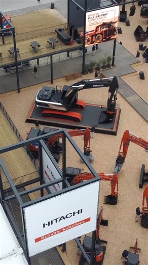 Probably the most talked about machine at Bauma 2025 was this futuristic concept excavator from @hitachiconstruction Introducing the LANDCROS one Follow @diggersanddozers and SUBSCRIBE to us on YouTube! #excavator #trucks #cat #caterpillar #liebherr #komatsu #hitachi #volvo #bobcat #jcb #hyundai #case #johndeere #heavyequipment #heavymachinery #constructionequipment #constructionmachinery #construction #demolition #quarry #mining #diesel #oilandgas #machine #machinery #operator | Diggers & Dozer