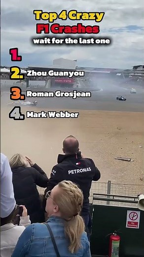 Top 4 Most Insane F1 Crashes – Must See! 💥🏎️