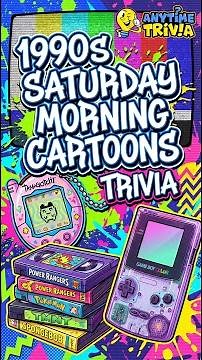 1990s Saturday Morning Cartoons Trivia #Shorts