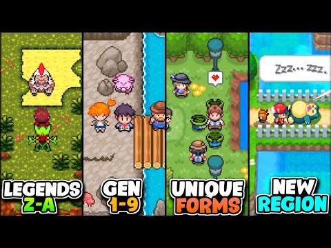 TOP 5 BEST POKEMON GBA ROM HACKS! (APRIL 2026)