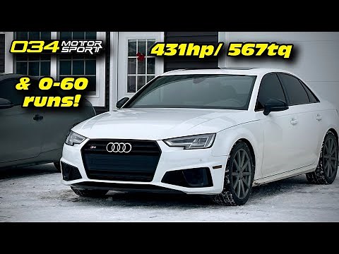 034 Motorsport Stage 1 Tune For My B9 Audi S4!
