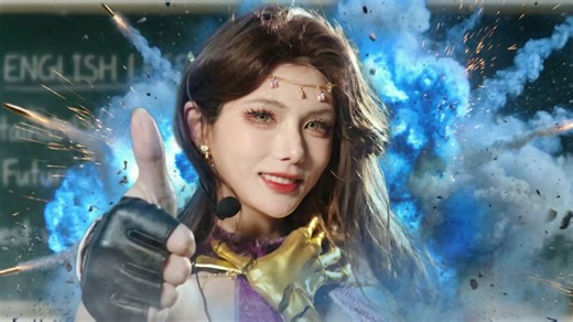 英语期末考试！特效机甲大战校园女王！