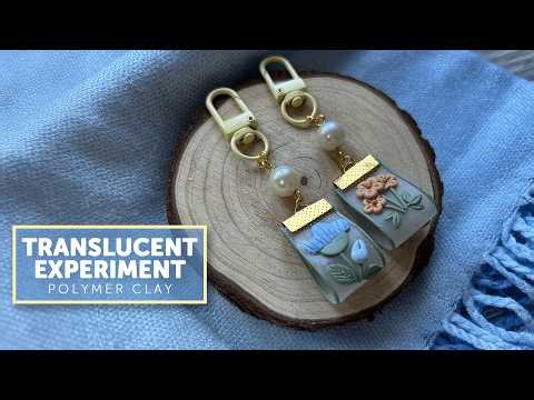 Polymer Clay Tutorial 176: Experiments with Translucent Clay