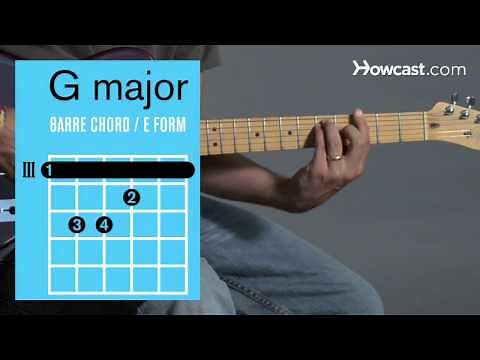 How to Play a G Major Barre Chord | Guitar Lessons